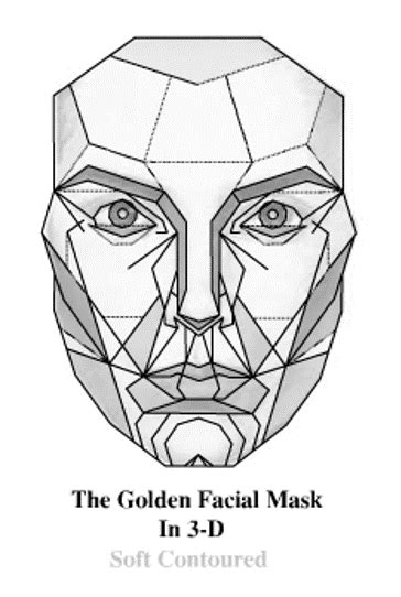 The Marquardt Mask What Is Beauty Geometric Face Geometric Drawing