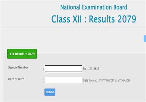 Neb Class 12 Exam Result 2080 Np Neb Grade 12th Class