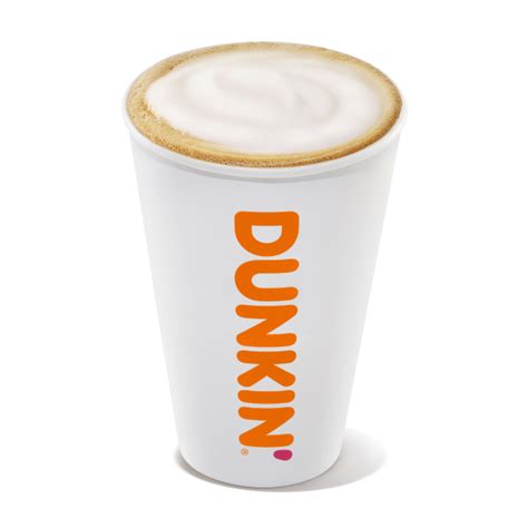 Hot Cappuccino Freshly Brewed And Blended Dunkin