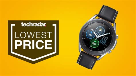these samsung galaxy watch 3 deals just beat the all time lowest price techradar