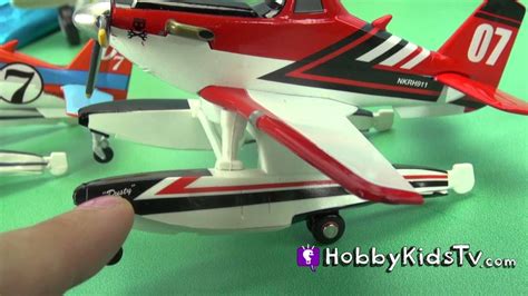 New Disney Planes Pontoon Racing Dusty Toy Review By Hobbykidstv Youtube
