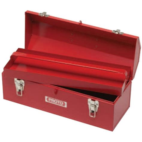 Proto Hip Roof Tool Boxes 7 In D Steel Red