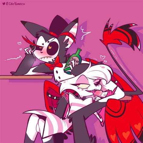 Angel Dust Hazbin Hotel Hazbin Hotel Highres Tagme Fellatio Oral