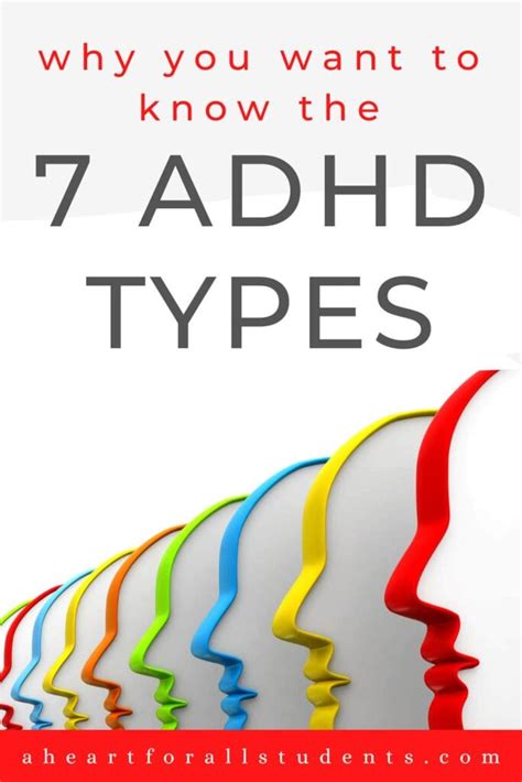 What Are The 7 Types Of Adhd And Why They Matter A Heart For All Students