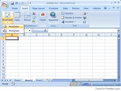 Excel 2007 Tutorial 13 Pilotgold
