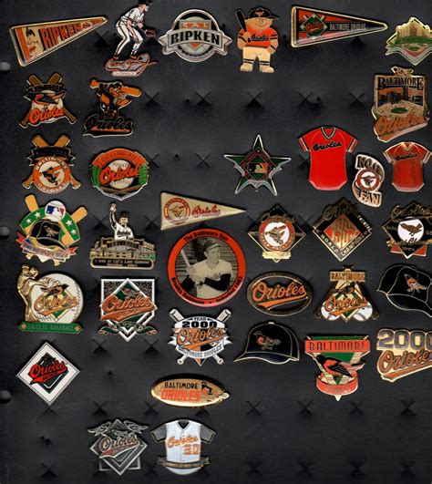 Baseball Pin Collection Display Collecting Mlb Team Club Baseball Pin