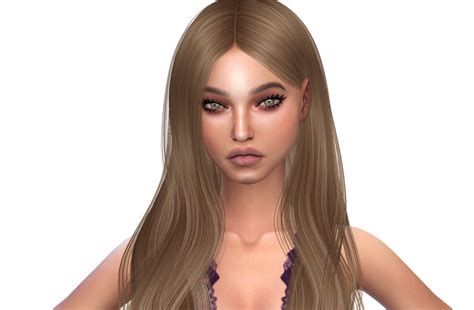 Moon Galaxy Sims Beautiful Girl The Sims 4