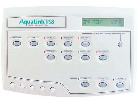 Maybe you would like to learn more about one of these? Jandy AquaLink RS8 Indoor Wired Control Board All Button ...