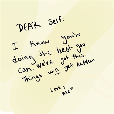 Dear Self Note To Self Dear Self Positive Quotes