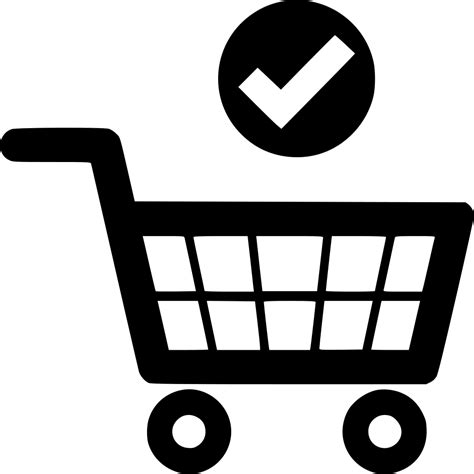Buy Shopping Cart Approve Ok Tick Svg Png Icon Free Download 561095