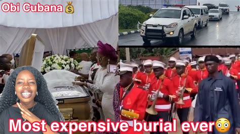 Obi Cubana Mothers Expensive Burial Youtube