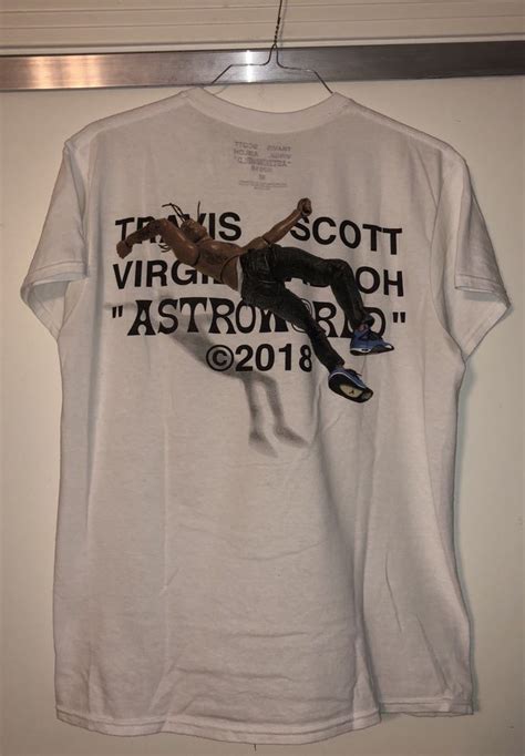 Travis Scott Virgil Abloh Astroworld T Shirt Off White By A Thread