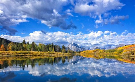 Nature Landscape Mountains Wyoming Wallpaper Coolwallpapersme