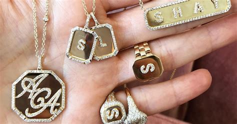 14 Personalized Jewelry Brands Designing The Prettiest Monogram And