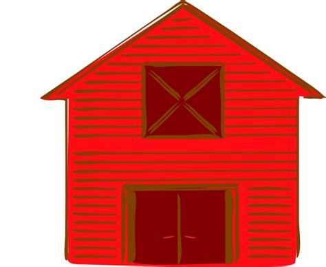 Red Barn Clipart Set Png Clipart Best