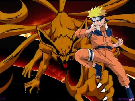 Nine Tailed Fox Nine Tailed Demon Fox And Naruto Anime