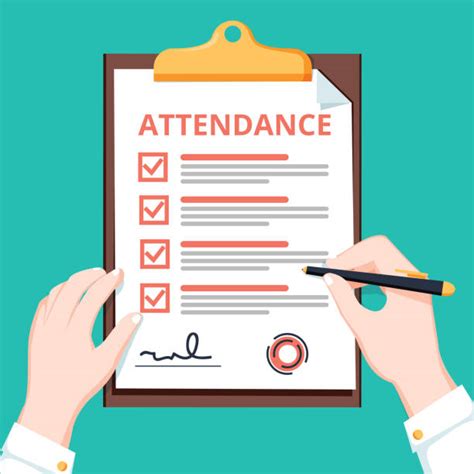Attendance Record Illustrations Royalty Free Vector Graphics And Clip