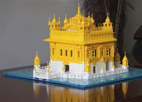 This Londoners Lego Version Of The Golden Temple Is Mesmerising People