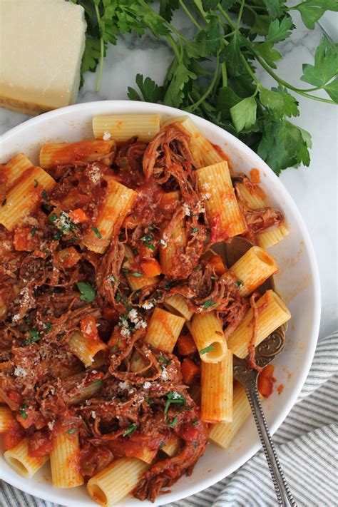 Braised Beef Ragú Cooking With Books