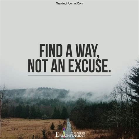 Find Way Not An Excuse Inspirational Quotes Hd Vision Board Words