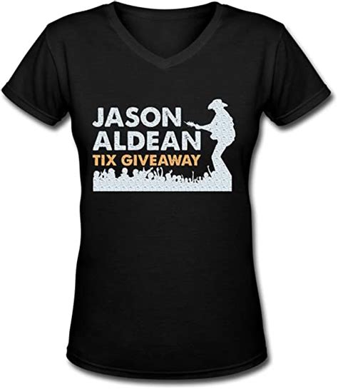Amazon Com Jason Aldean Popular Tour Hot Women S V Neck T Shirt Xxl