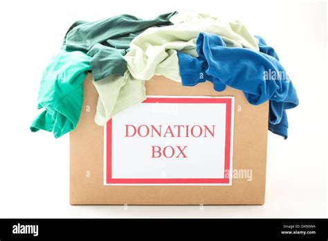 Charity Donation Clothes Hi Res Stock Photography And Images Alamy
