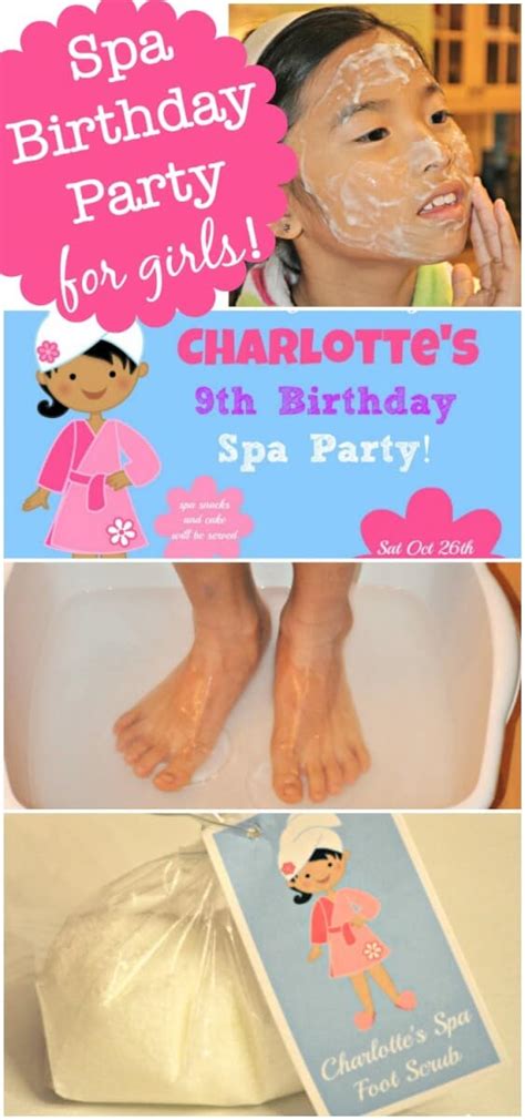 Birthday gift ideas for 10 year old daughter. Great 9 Year Old Girl's Birthday Party Idea: A Spa ...
