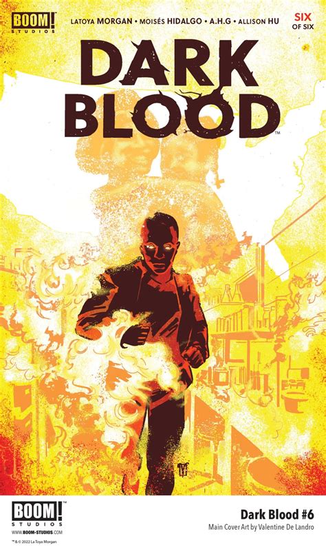 The Striking Final Issue Of Latoya Morgans Series In Dark Blood 6