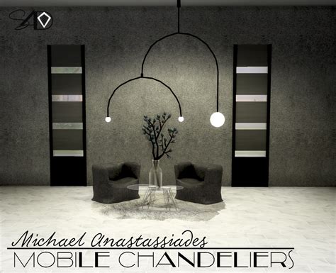 Sims 4 Ccs The Best Mobile Chandeliers By Daer0n