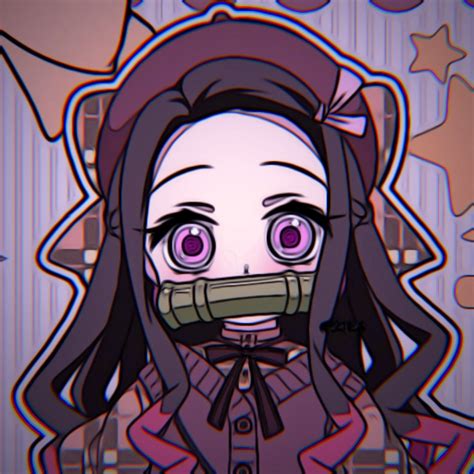 Nezuko Icon 🎋𓂃 ࣪˖ ⋆ ࣪ Personagens De Anime Cartazes Gráficos Anime