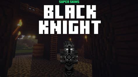 Free Black Knight Minecraft Skin ⚡ Download And Install Links ⚡ Black