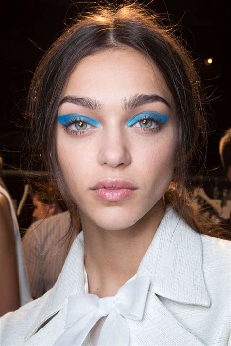 spring 2015 runway beauty hair makeup and nails from new york fashion week spring 2015