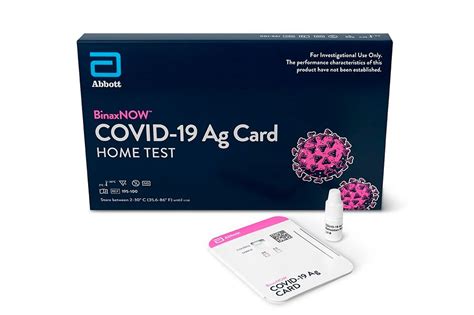 Abbotts At Home Over The Counter Covid 19 Test Ships To Stores Across