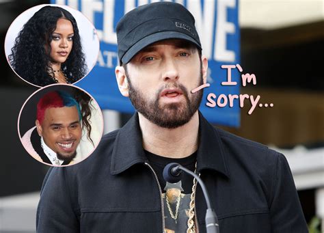 Eminem Uses New Song To Apologize To Rihanna Over Old Leaked Chris Brown Lyric En