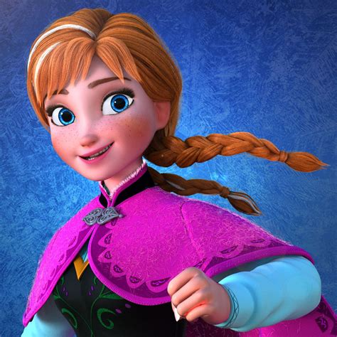 Princess Anna Of Frozen Characters Sgwa Yang Frozen Characters