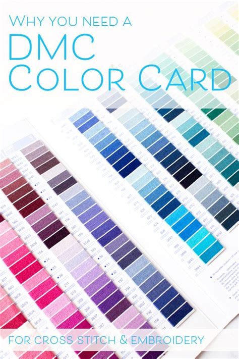 Browse our extensive list of thread color charts for floss, beads and more. How to use a DMC embroidery floss color card | Dmc ...