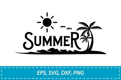 summer SVG cut file (411708) | SVGs | Design Bundles