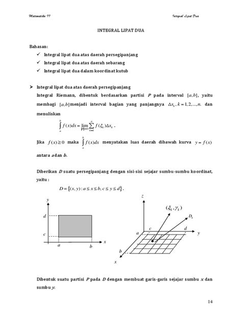 Integral taktentu1 by zazkaidewi 682 views. 15+ Contoh Soal Integral Lipat Dua Dalam Koordinat Polar ...