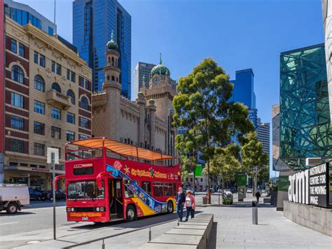 Melbourne City Sightseeing Hop On Hop Off Bus Tour Tours Activities