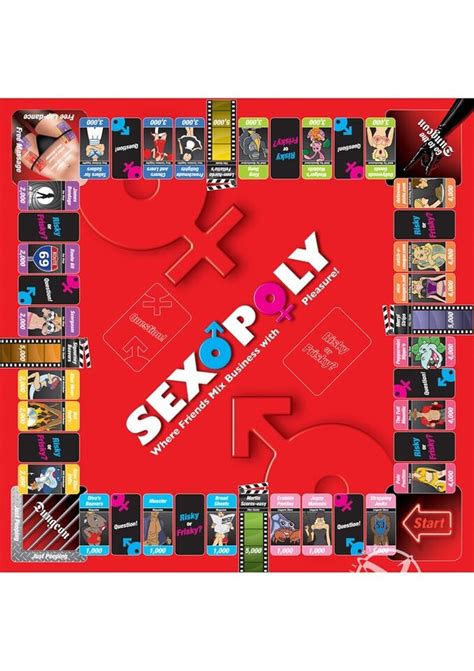 Sexopoly Sex Game Adult Board Games For Lovers Foreplay Strategy Couple