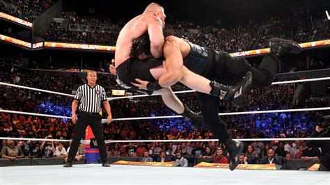 Brock Lesnar Vs Roman Reigns Campeonato Universal Fotos Wwe