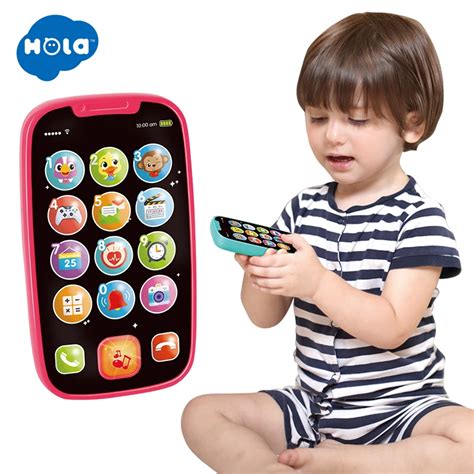 Hola 3127 Baby Toy Learning Study Musical Sound Cell Phone Songs Animal