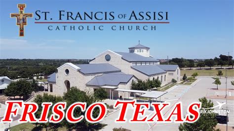 St Francis Of Assisi Catholic Church Frisco Texas Mavic Mini Youtube
