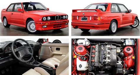 This Super Low Mileage 1991 Bmw E30 M3 Used To Be Owned By Paul Walker