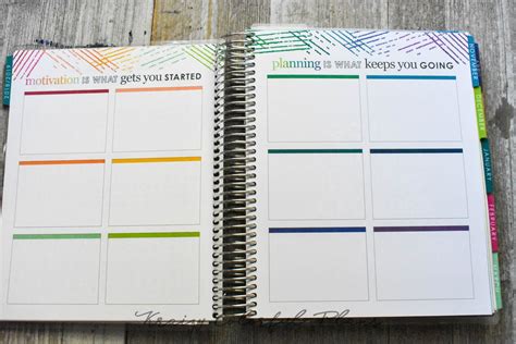 20 Ideas On How To Use The Erin Condren 12 Boxes Page In 2020 Erin