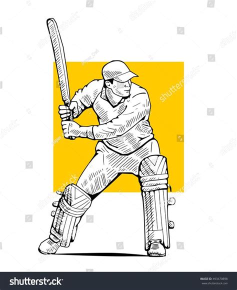 Easy Cricket Bat Drawing Dessie Wolford