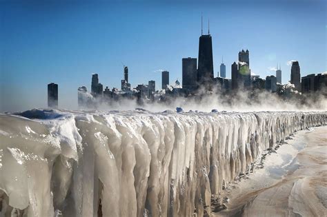 Lake Michigan Has Completely Frozen Over Amid Dangerous Temperatures