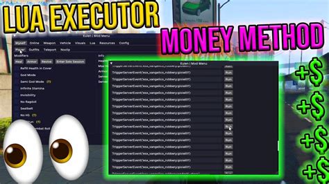 FiveM Lua Executor Money Method Anti Cheat Blocker SHBypass