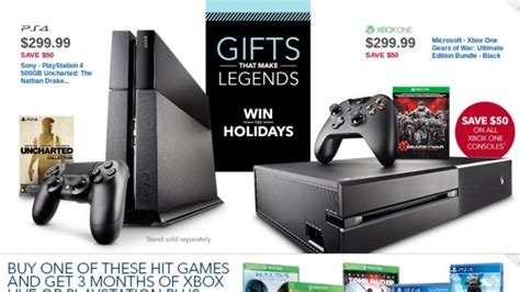Best Buy Black Friday Deals Feature 29999 Ps4 And Xbox One Bundles