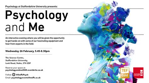 Psychology And Me An Interactive Evening Of Psychology Inpsych